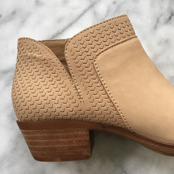 Lucky Brand Shoes - NWT Lucky Brand Brintly Beige Suede Bootie 7